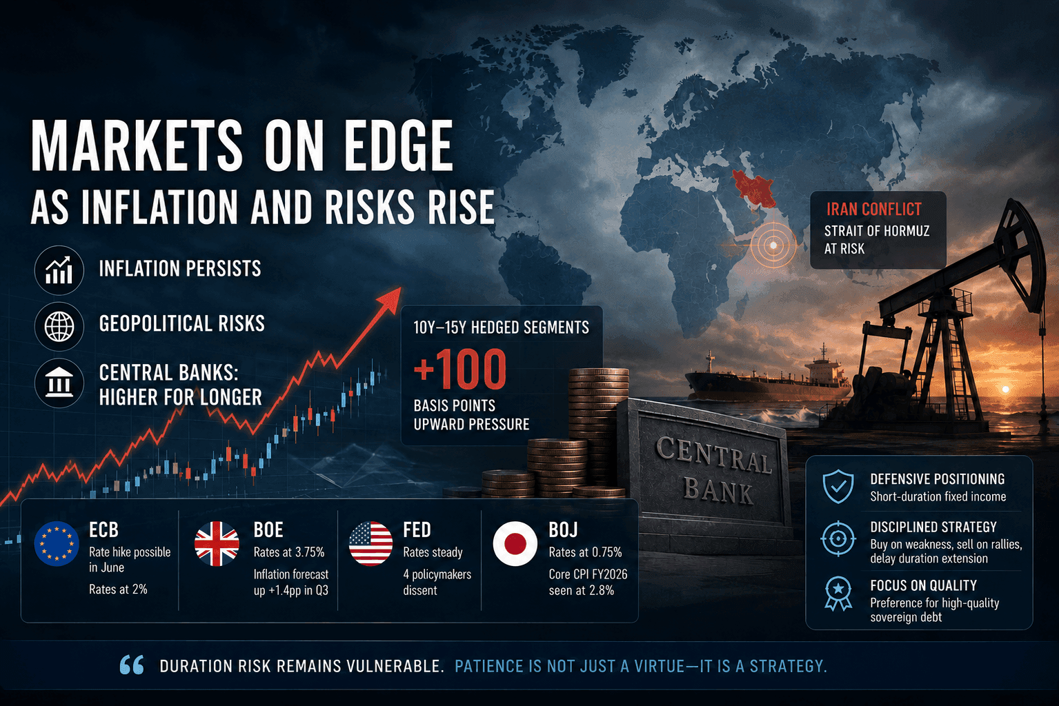 Inflation Persistence and Geopolitical Risk: Central Banks Reprice the Fixed Income Landscape. Inflation Persistence and Geopolitical Risk: Central Banks Reprice the Fixed Income Landscape.