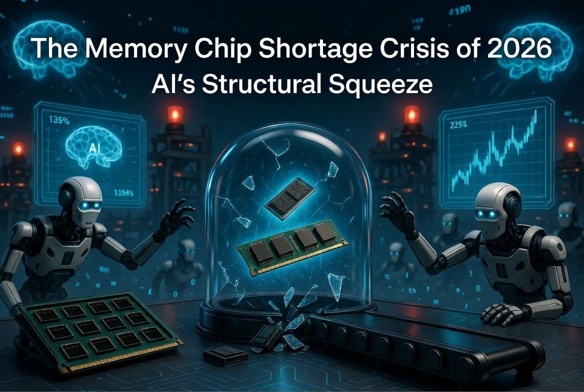 The Memory Chip Shortage Crisis of 2026: AI’s Structural Squeeze The Memory Chip Shortage Crisis of 2026: AI’s Structural Squeeze