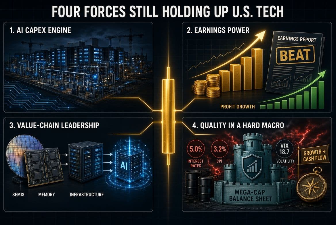 Four Forces still holding up U.S. Tech Four Forces still holding up U.S. Tech